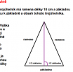 Pythagorova věta v rovině - trojúhelníky